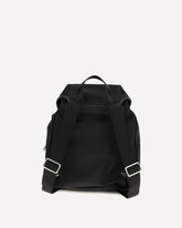 New Trick Logo Backpack - BLACK | Base Blu
