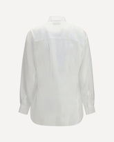 Anne Comfort Suit Tailored gauze Shirt - WHITE | Base Blu