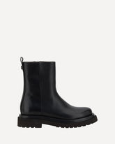 Stivaletti in pelle - NERO | Base Blu