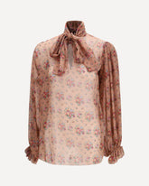 Floral print chiffon Blouse - MULTICOLOUR | Base Blu