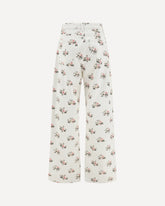 Printed boyfriend Jeans - WHITE | Base Blu