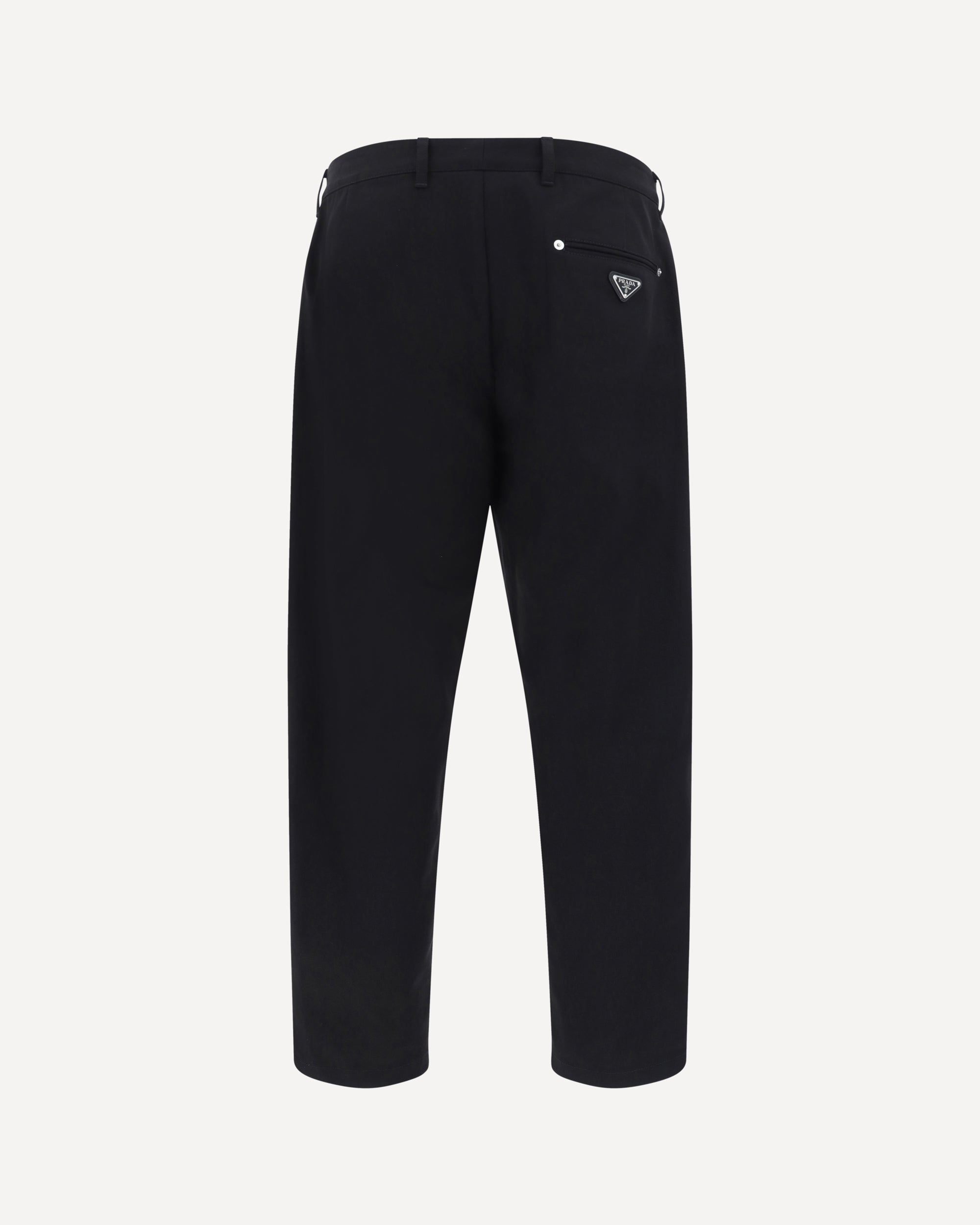 PRADA Cotton Pants BLACK | Base Blu