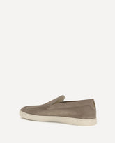 Suede Loafers - GREY | Base Blu