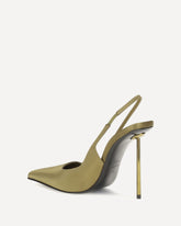 Amelia slingback Pumps - GREEN | Base Blu