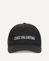Cappello da Baseball Chez Valentino - NERO | Base Blu