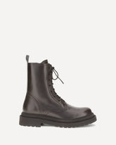 Stivaletti in pelle - MARRONE | Base Blu