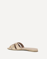 Tribute patent leather Sandals - PINK | Base Blu