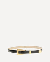 Lucca leather Belt - BLACK | Base Blu