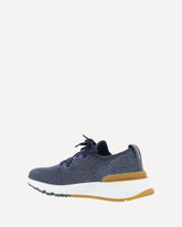 Cotton Sneakers - BLUE | Base Blu