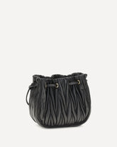 Pouch in nappa matelassé - NERO | Base Blu