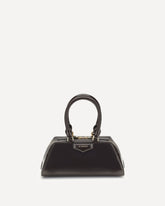 Borsa a Mano Antigona East-West mini - MARRONE | Base Blu