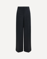 Wide leg Pants - BLACK | Base Blu