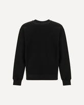 Cotton Sweatshirt with the KENZO Wild Tiger embroidery - BLACK | Base Blu