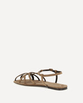 Cage Sandals - BROWN | Base Blu