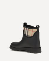 Marsh Stamp Ankle Boots - BLACK | Base Blu