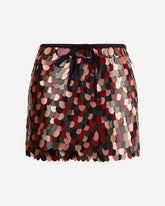 Minigonna con maxi paillettes - ROSA | Base Blu