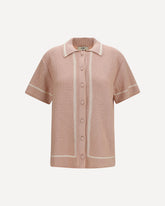 FF all-over crochet Shirt - PINK | Base Blu