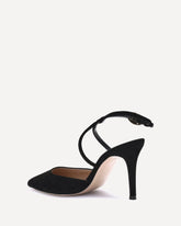 Suede Pums - BLACK | Base Blu