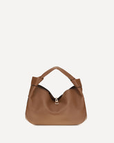 Antonia mini Handbag - BROWN | Base Blu