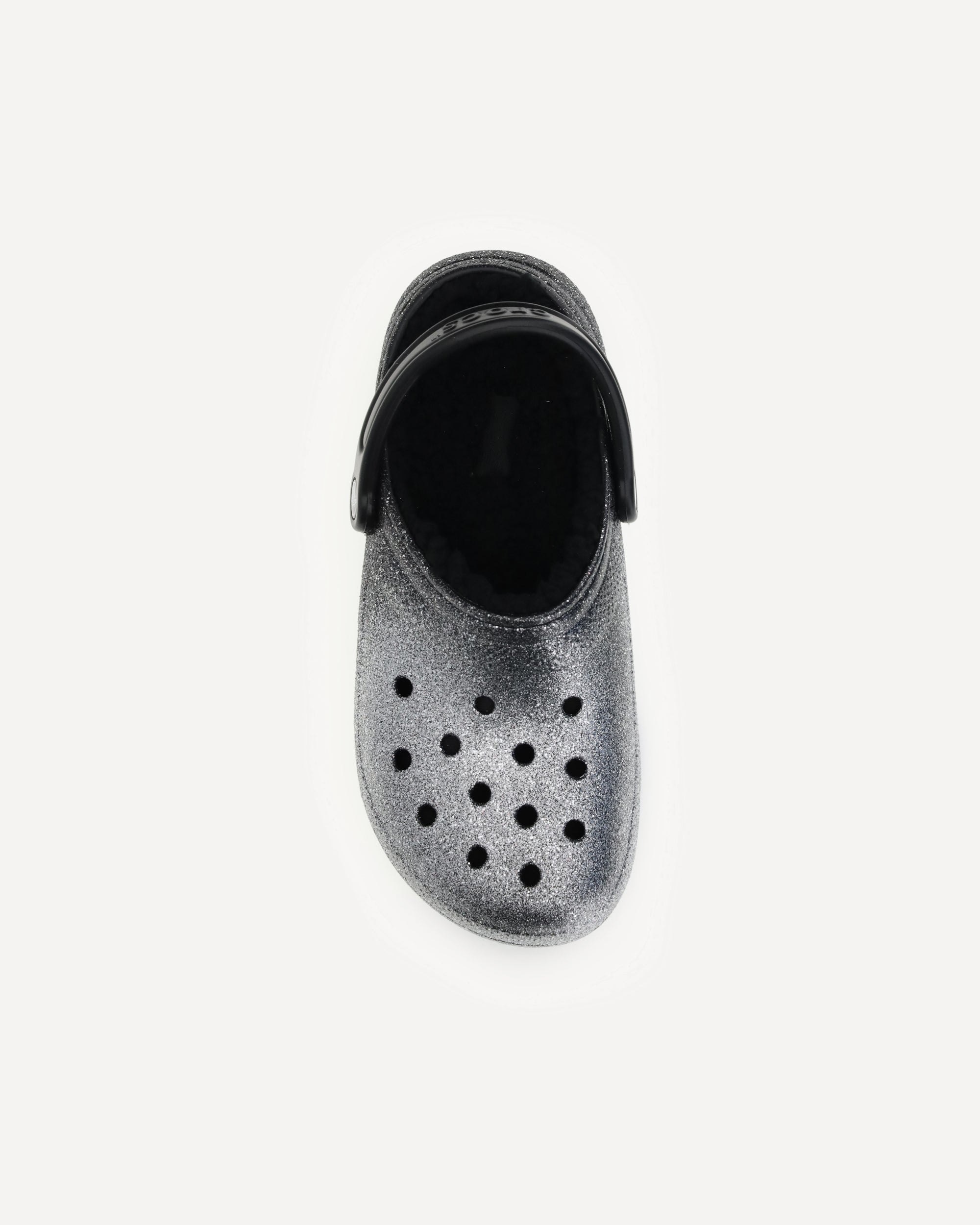 Crocs Kids Crocs Glitter Lined Slippers Kids Fur Crocs Kids