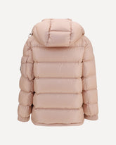 Maire short Hooded Down Jacket - PINK | Base Blu