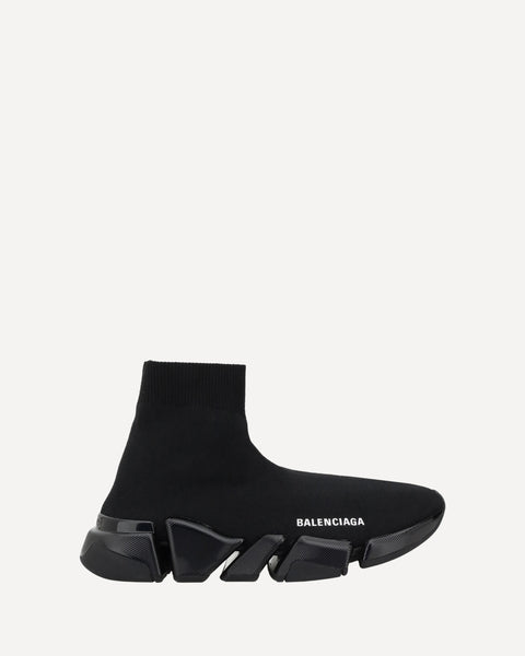 BALENCIAGA Speed 2.0 Sneakers BLACK | Base Blu