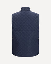 Gilet Icon in nylon trapuntato - BLU | Base Blu