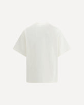 Heavy cotton-jersey T-shirt - CREAM | Base Blu