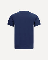 Kenzo Tulip embroidered cotton T-shirt - BLUE | Base Blu