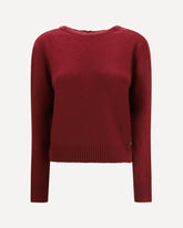 Maglione a maniche lunghe girocollo  - BORDEAUX | Base Blu