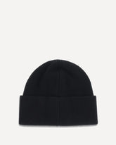 Cappello Beanie in lana merino - NERO | Base Blu