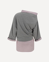 Double-layered Top - GREY | Base Blu