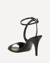 Logoed Sandals - BLACK | Base Blu