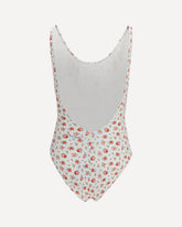 Rose print one-piece Swimsuit - MULTICOLOUR | Base Blu