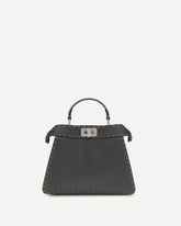 Borsa a Mano Peekaboo ISeeU piccola - GRIGIO | Base Blu