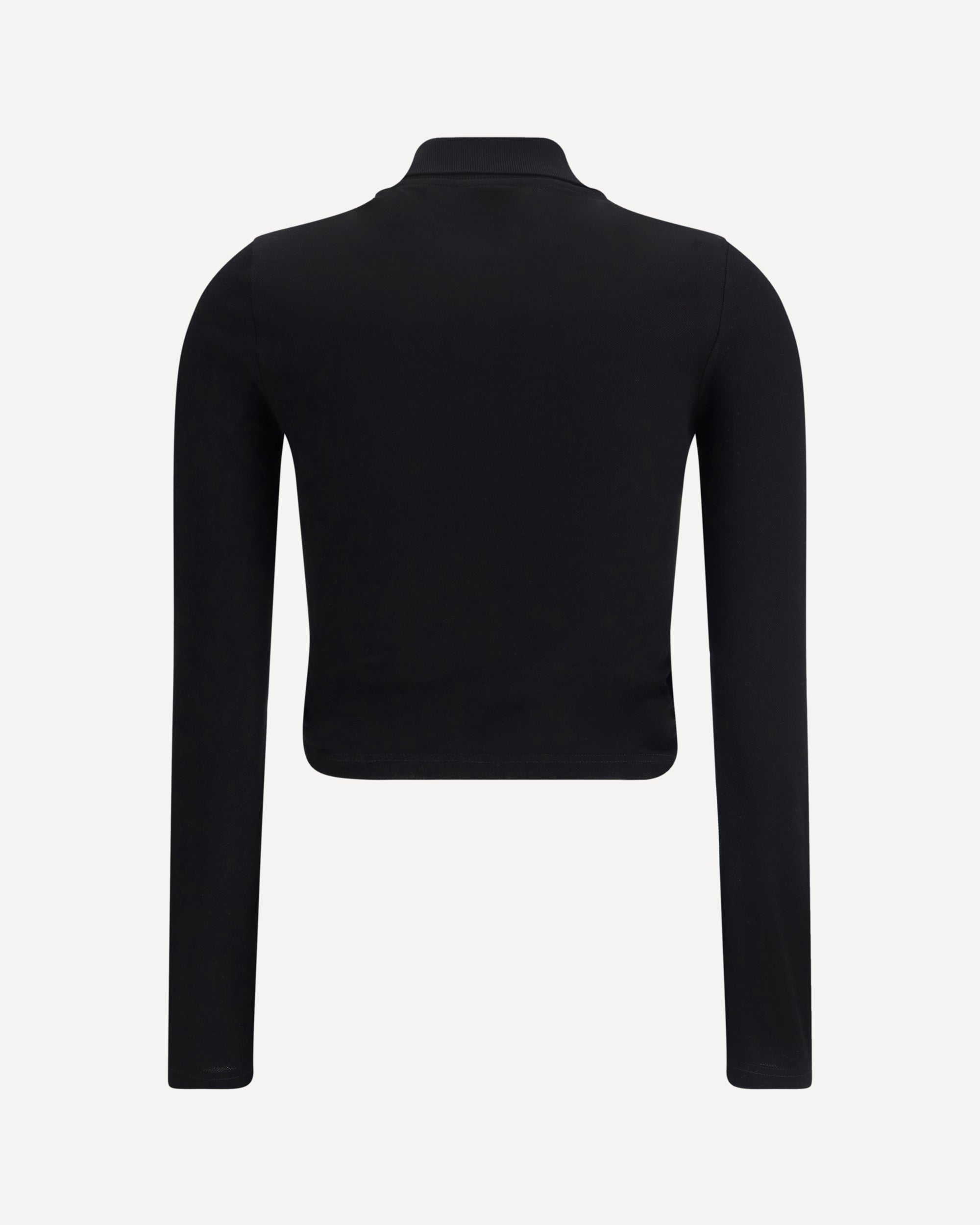 COURRÈGES Courrèges Polo with twisted detail BLACK | Base Blu