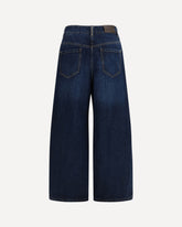 Barrel-leg Jeans - BLUE | Base Blu