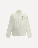 Moncler x Gilga Farm by Donald Glover Satsuma Shirt Jacket - WHITE | Base Blu