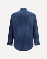 D-Simply denim Shirt - BLUE | Base Blu
