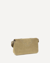 Love One Slouchy Mini Shoulder Bag - BEIGE | Base Blu
