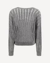 Cardigan with sequins - GREY | Base Blu