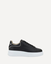 Leather Sneakers - BLACK | Base Blu