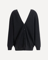 Double Side V Cardigan - BLACK | Base Blu