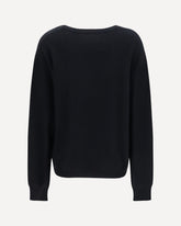 N°492 Ben cashmere Sweater - BLACK | Base Blu