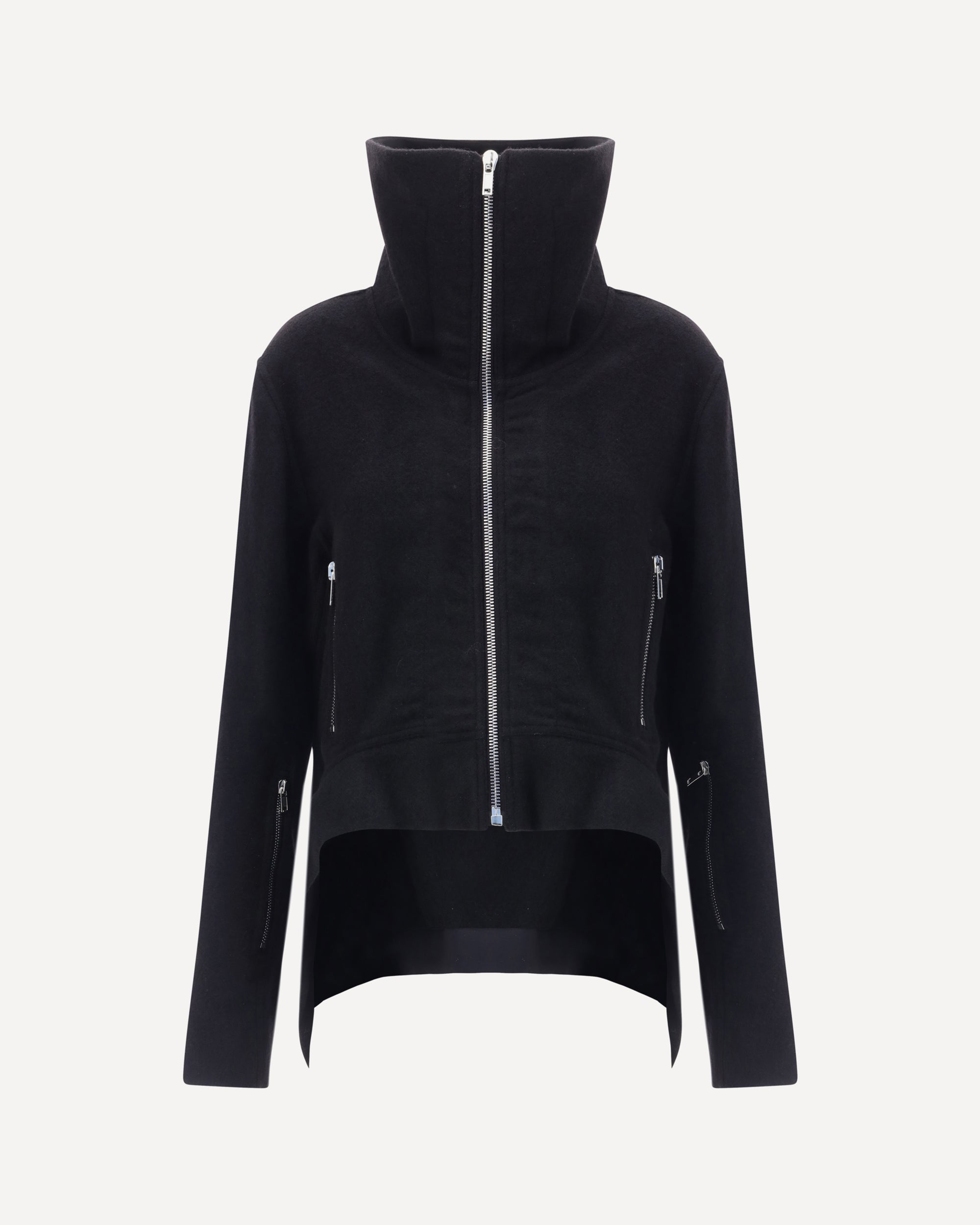 RICK OWENS Exploder Jacket BLACK | Base Blu