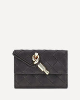 Iconic Knot Card Holder - BROWN | Base Blu