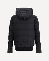 Bomber trapuntato e imbottito - NERO | Base Blu