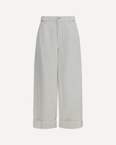 Cotton Pants - WHITE | Base Blu
