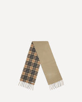 Knight Stamp reversible Scarf - BEIGE | Base Blu