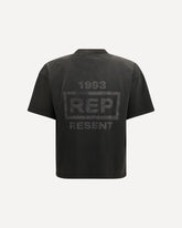 Resent cotton T-shirt with print - GREY | Base Blu
